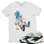 Yeezy 700 Wave Runner unique Halloween sneaker tee Voodoo Doll Sneaker Tees Yeezy 700 Wave Runner Sneaker Release Tees Unisex Shirts