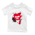 Air Force 1 Layers of Love shirt to match jordans Walk In Love sneaker tees af1 Layers of Love SNRT sneaker release tees baby toddler White 2 cotton Shirt