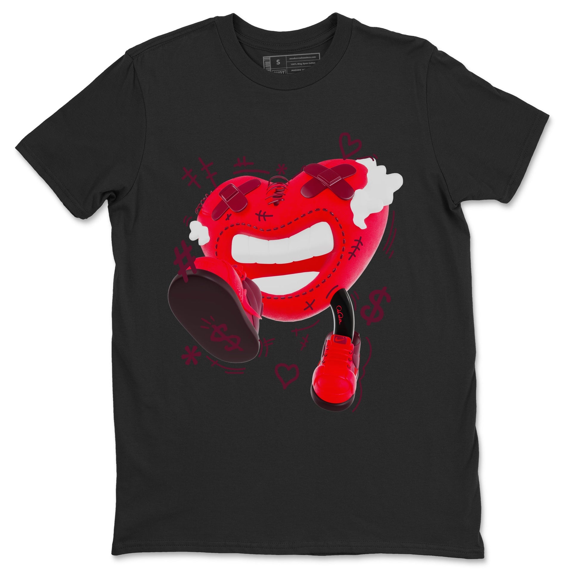 Air Force 1 Layers of Love shirt to match jordans Walk In Love sneaker tees af1 Layers of Love SNRT Sneaker Release Tees unisex cotton Black 2 crew neck shirt