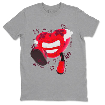 Air Force 1 Layers of Love shirt to match jordans Walk In Love sneaker tees af1 Layers of Love SNRT Sneaker Release Tees unisex cotton Heather Grey 2 crew neck shirt