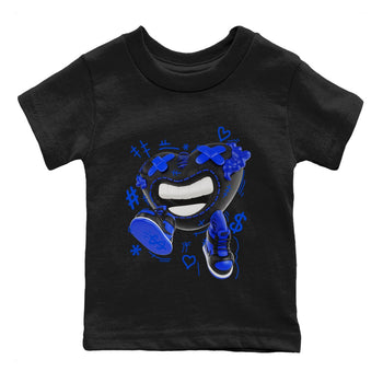 Air Jordan 1 Royal Reimagined shirt to match jordans Walk In Love sneaker tees AJ1 OG HIGH Royal Reimagined SNRT Sneaker Release Tees Baby Toddler Black 2 T-Shirt