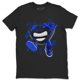 Air Jordan 1 Royal Reimagined shirt to match jordans Walk In Love sneaker tees AJ1 OG HIGH Royal Reimagined SNRT Sneaker Release Tees Unisex Black 2 T-Shirt