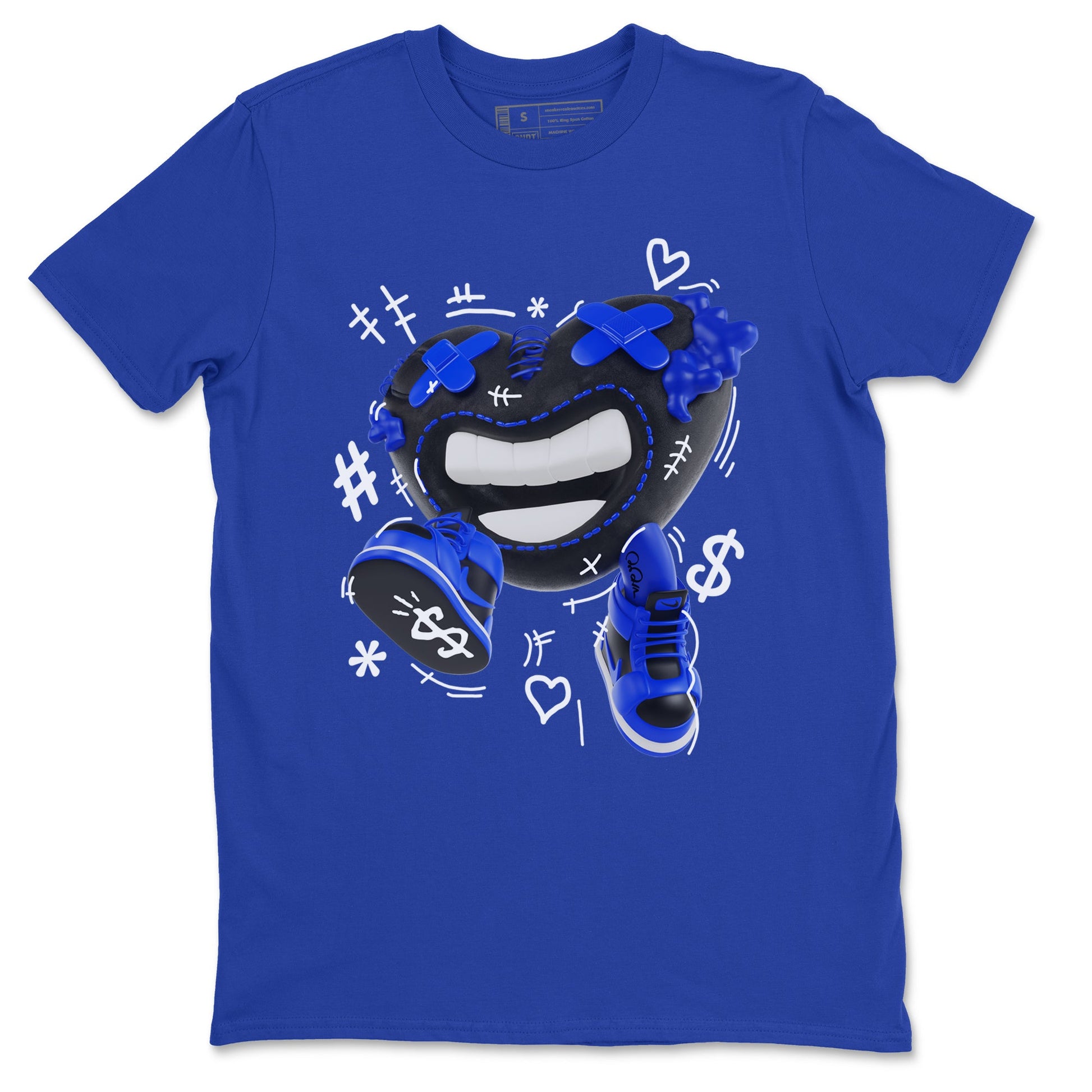 Air Jordan 1 Royal Reimagined shirt to match jordans Walk In Love sneaker tees AJ1 OG HIGH Royal Reimagined SNRT Sneaker Release Tees Unisex Royal Blue 2 T-Shirt