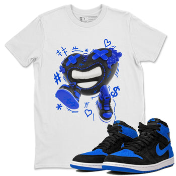 Air Jordan 1 Royal Reimagined shirt to match jordans Walk In Love sneaker tees AJ1 OG HIGH Royal Reimagined SNRT Sneaker Release Tees Unisex White 1 T-Shirt