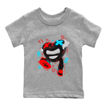 Air Jordan 1 UNC to Chicago shirt to match jordans Walk In Love sneaker tees AJ1 UNC to Chicago SNRT Sneaker Release Tees Baby Toddler Heather Grey 2 T-Shirt