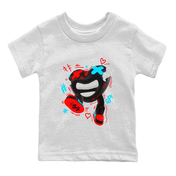 Air Jordan 1 UNC to Chicago shirt to match jordans Walk In Love sneaker tees AJ1 UNC to Chicago SNRT Sneaker Release Tees Baby Toddler White 2 T-Shirt
