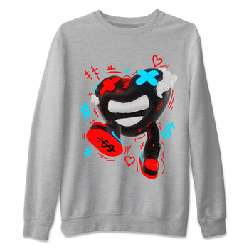 Air Jordan 1 UNC to Chicago shirt to match jordans Walk In Love sneaker tees AJ1 UNC to Chicago SNRT Sneaker Release Tees Unisex Heather Grey 2 T-Shirt