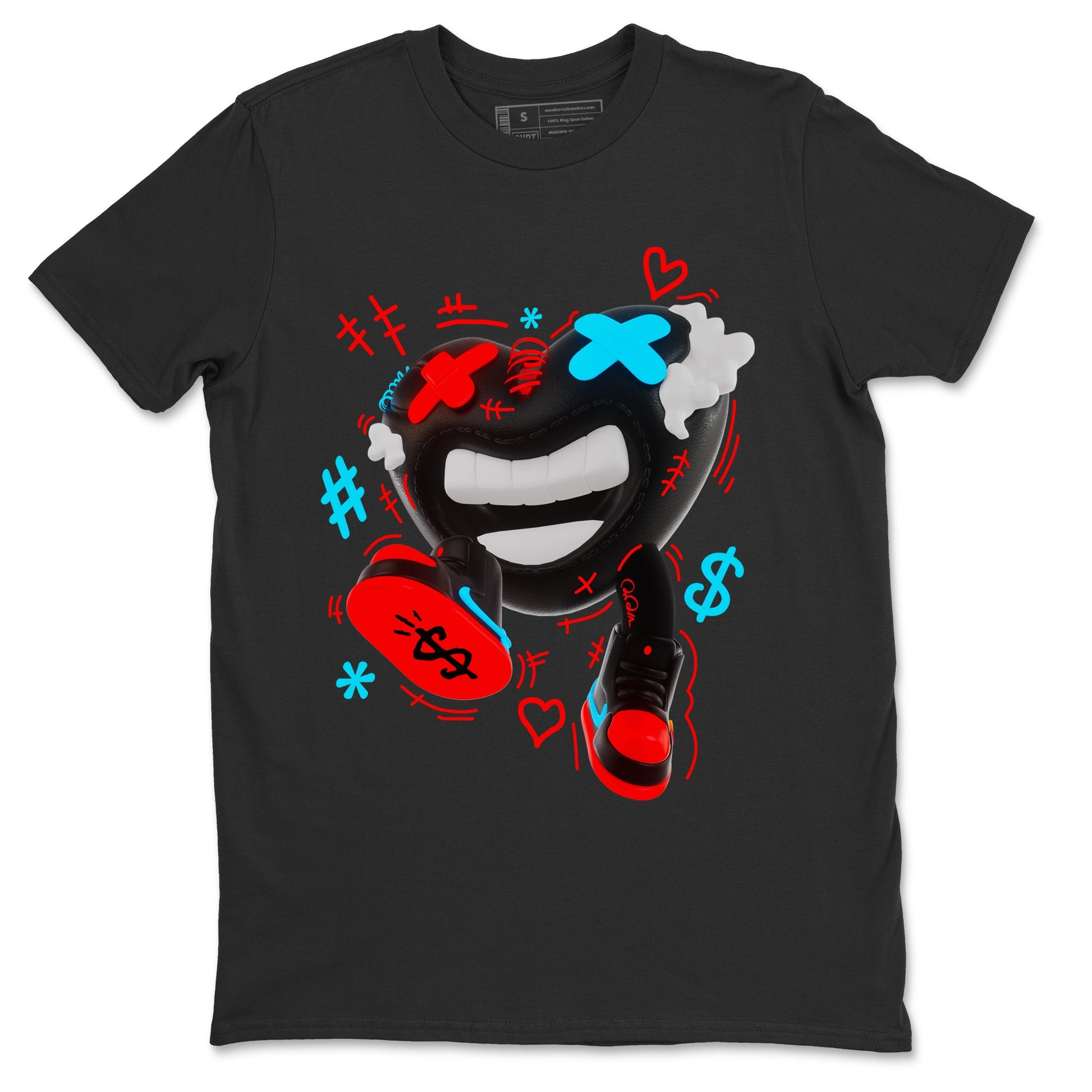 Air Jordan 1 UNC to Chicago shirt to match jordans Walk In Love sneaker tees AJ1 UNC to Chicago SNRT Sneaker Release Tees Unisex Black 2 T-Shirt