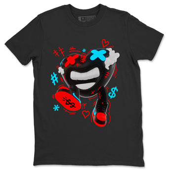 Air Jordan 1 UNC to Chicago shirt to match jordans Walk In Love sneaker tees AJ1 UNC to Chicago SNRT Sneaker Release Tees Unisex Black 2 T-Shirt