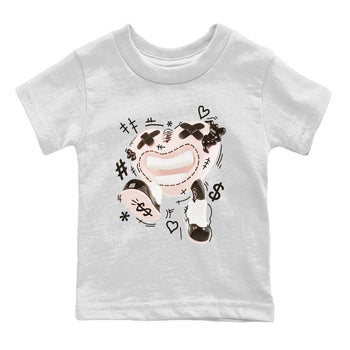 Air Jordan 11 Neapolitan shirt to match jordans Walk In Love sneaker tees AJ11 Neapolitan SNRT Sneaker Release Tees Baby Toddler White 2 T-Shirt