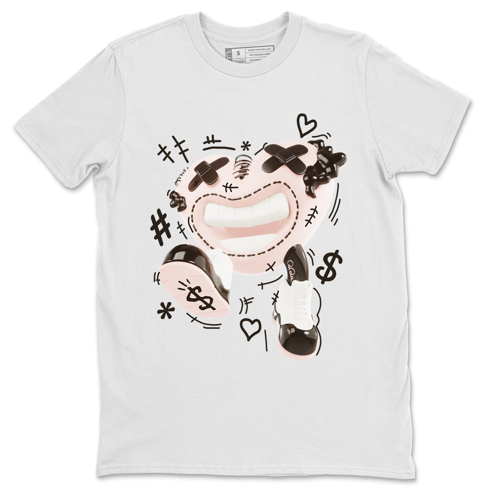 Air Jordan 11 Neapolitan shirt to match jordans Walk In Love sneaker tees AJ11 Neapolitan SNRT Sneaker Release Tees Unisex White 2 T-Shirt