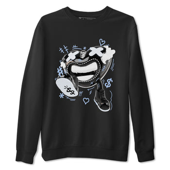 11s Black and Varsity Royal shirt to match jordans Walk In Love sneaker tees Air Jordan 11 Black/Varsity Royal SNRT Sneaker Release Tees Unisex Black 2 T-Shirt