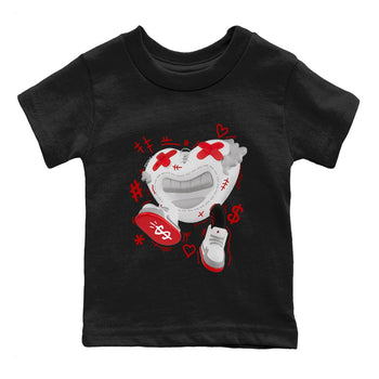 Air Jordan 13 Wolf Grey shirt to match jordans Walk In Love sneaker tees AJ13 Wolf Grey SNRT Sneaker Release Tees Baby Toddler Black 2 T-Shirt