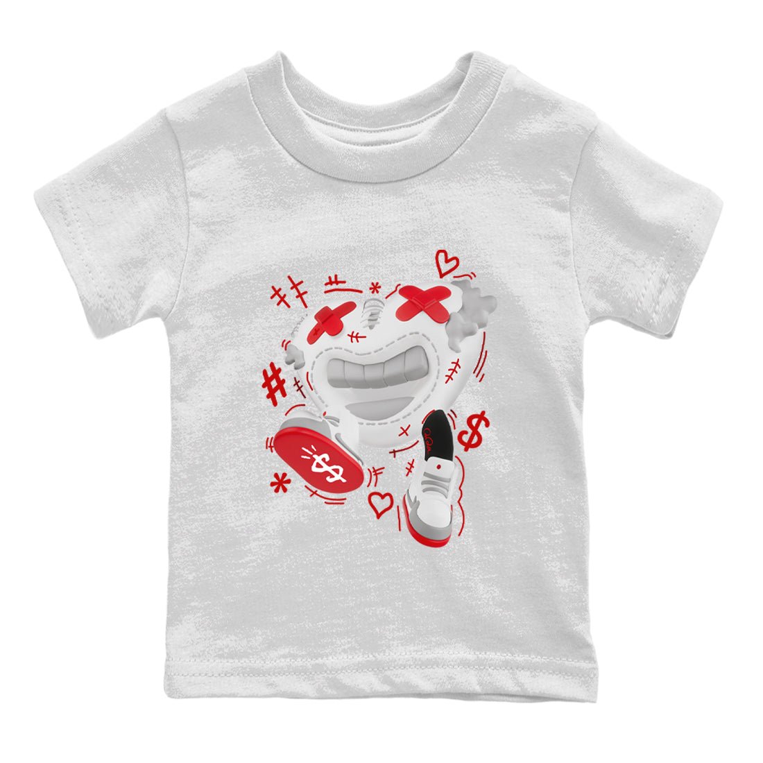 Air Jordan 13 Wolf Grey shirt to match jordans Walk In Love sneaker tees AJ13 Wolf Grey SNRT Sneaker Release Tees Baby Toddler White 2 T-Shirt