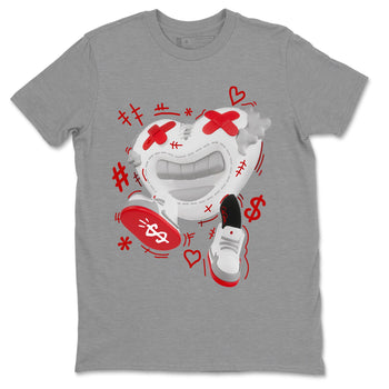 Air Jordan 13 Wolf Grey shirt to match jordans Walk In Love sneaker tees AJ13 Wolf Grey SNRT Sneaker Release Tees Unisex Heather Grey 2 T-Shirt