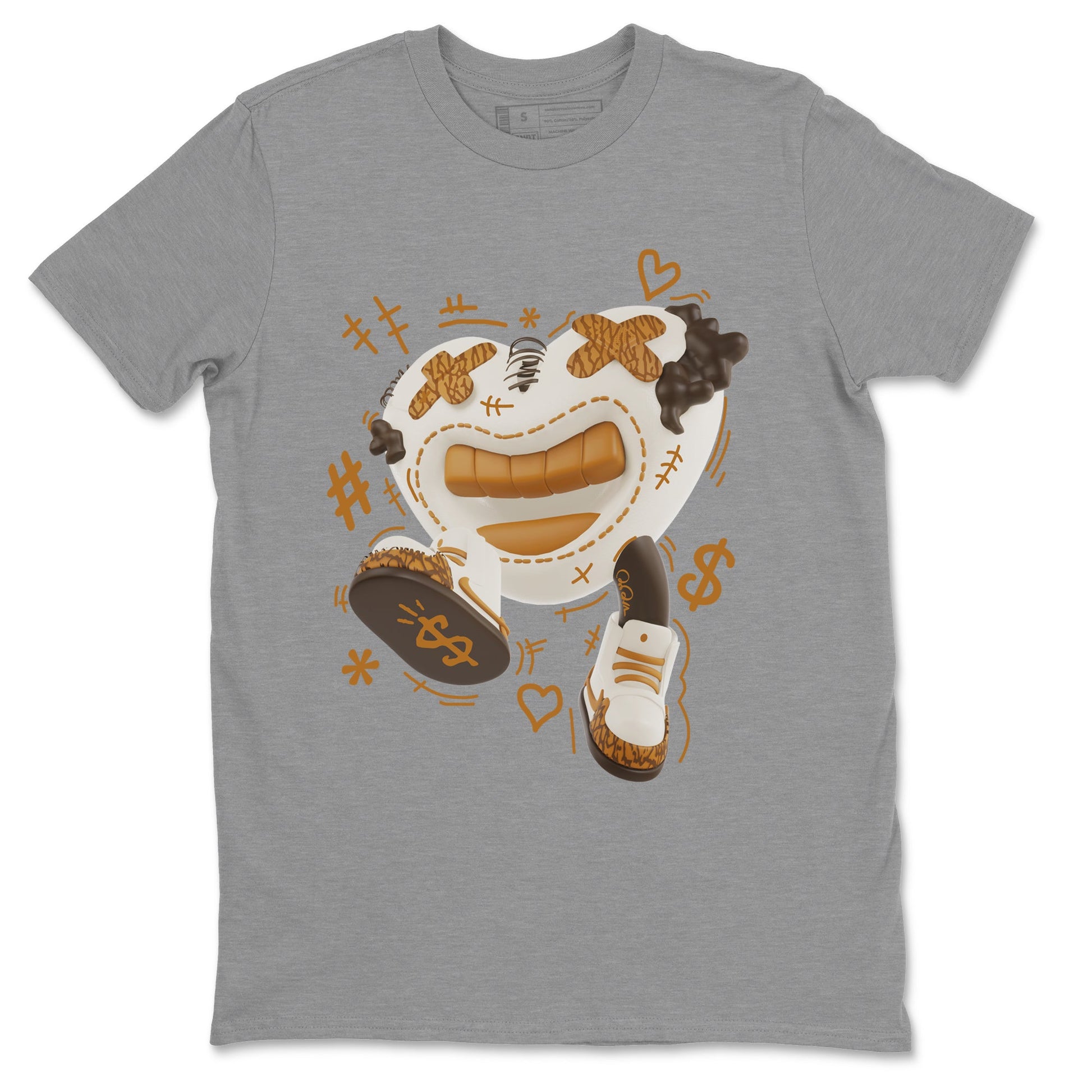 Air Jordan 3 Palomino shirt to match jordans Walk In Love sneaker tees AJ3 Palomino SNRT Sneaker Release Tees Unisex Heather Grey 2 T-Shirt