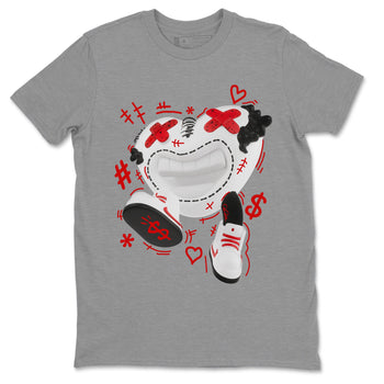 Air Jordan 4 Red Cement shirt to match jordans Walk In Love sneaker tees AJ4 Red Cement SNRT Sneaker Release Tees Unisex Heather Grey 2 T-Shirt