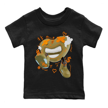 5s Olive shirt to match jordans Walk In Love sneaker tees Air Jordan 5 Olive SNRT sneaker release tees baby toddler Black 2 cotton Shirt