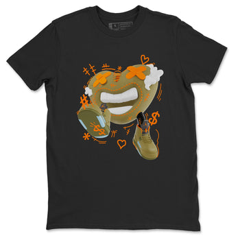 5s Olive shirt to match jordans Walk In Love sneaker tees Air Jordan 5 Olive SNRT Sneaker Release Tees unisex cotton Black 2 crew neck shirt