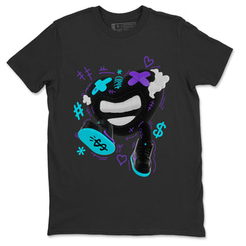 Air Jordan 6 Aqua shirt to match jordans Walk In Love sneaker tees AJ6 Aqua SNRT Sneaker Release Tees Unisex Black 2 T-Shirt