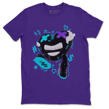 Air Jordan 6 Aqua shirt to match jordans Walk In Love sneaker tees AJ6 Aqua SNRT Sneaker Release Tees Unisex Purple 2 T-Shirt