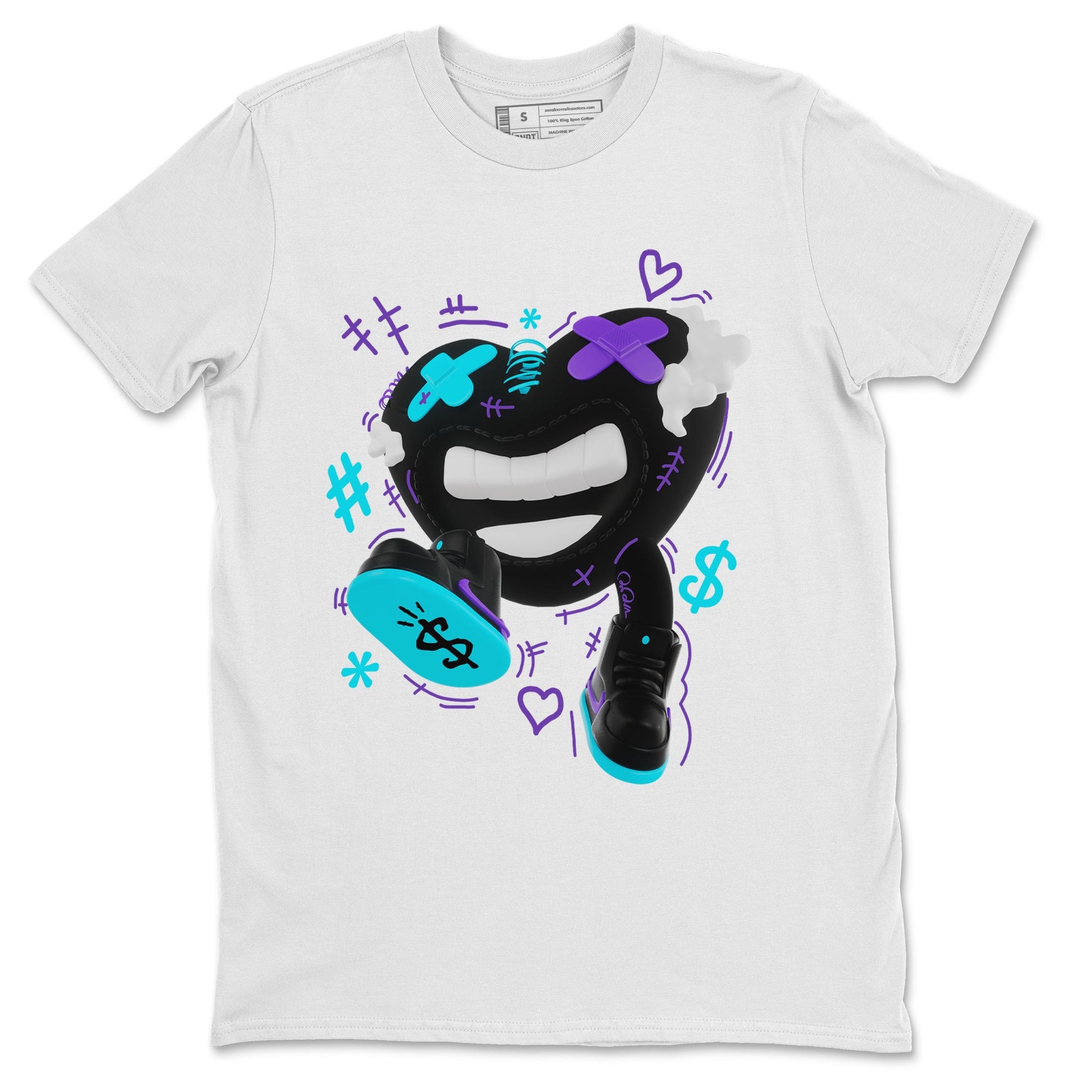 Air Jordan 6 Aqua shirt to match jordans Walk In Love sneaker tees AJ6 Aqua SNRT Sneaker Release Tees Unisex White 2 T-Shirt