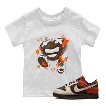 Dunk Red Panda shirt to match jordans Walk In Love sneaker tees Nike Dunk LowRed Panda SNRT Sneaker Release Tees Baby Toddler White 1 T-Shirt
