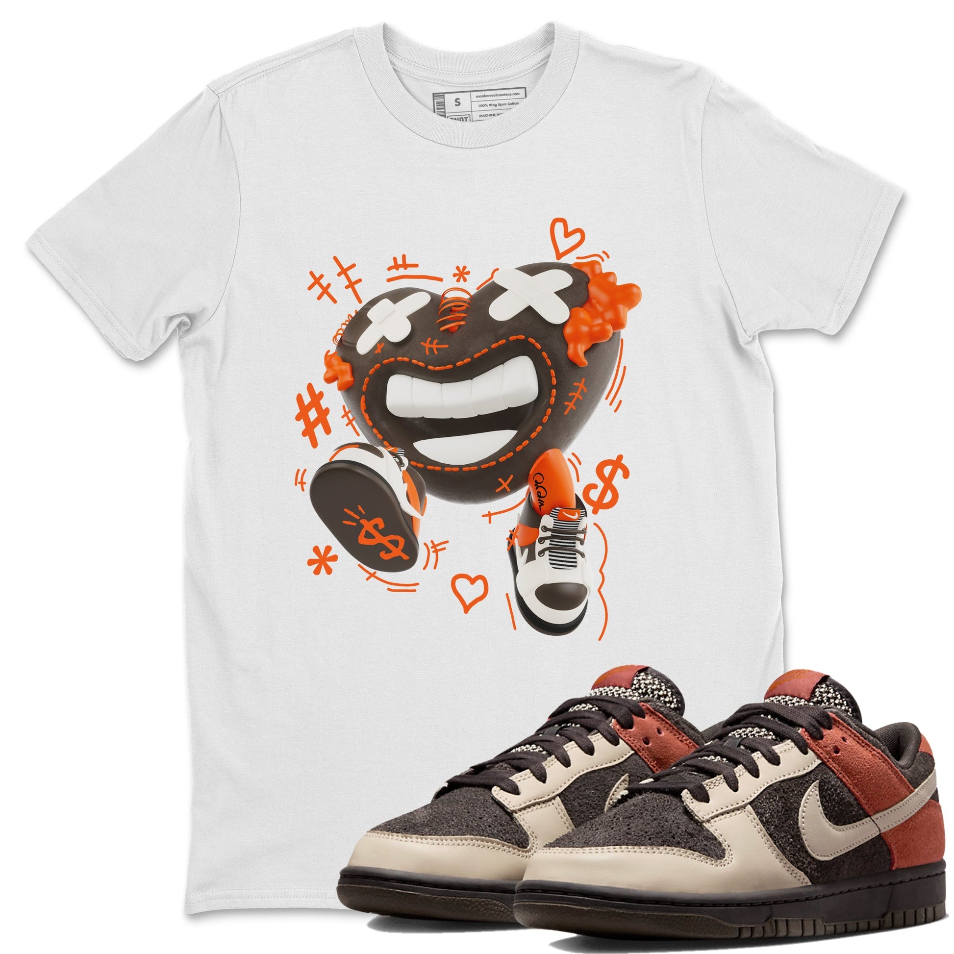 Dunk Red Panda shirt to match jordans Walk In Love sneaker tees Nike Dunk LowRed Panda SNRT Sneaker Release Tees Unisex White 1 T-Shirt