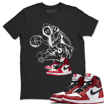 Air Jordan 1 Chicago shirt to match jordans Wanna Play Basketball sneaker tees AJ1 Cicago SNRT Sneaker Release Tees Unisex Black 1 T-Shirt