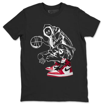 Air Jordan 1 Chicago shirt to match jordans Wanna Play Basketball sneaker tees AJ1 Cicago SNRT Sneaker Release Tees Unisex Black 2 T-Shirt