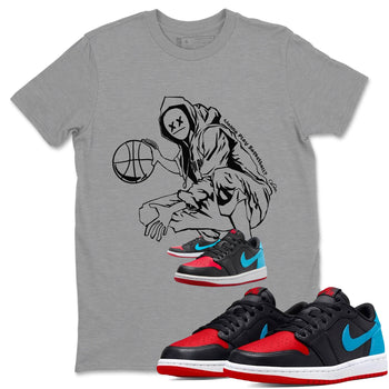 Air Jordan 1 UNC to Chicago shirt to match jordans Wanna Play Basketball sneaker tees AJ1 UNC to Chicago SNRT Sneaker Release Tees Unisex Heather Grey 1 T-Shirt