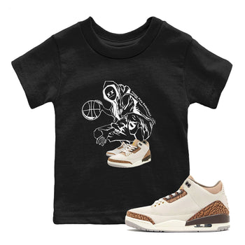 Air Jordan 3 Palomino shirt to match jordans Wanna Play Basketball sneaker tees AJ3 Palomino SNRT Sneaker Release Tees Baby Toddler Black 1 T-Shirt
