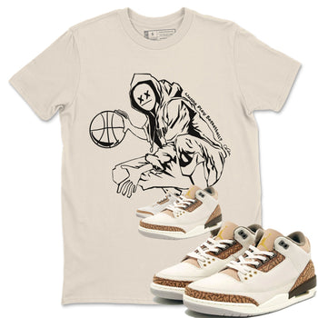 Air Jordan 3 Palomino shirt to match jordans Wanna Play Basketball sneaker tees AJ3 Palomino SNRT Sneaker Release Tees Unisex Natural 1 T-Shirt