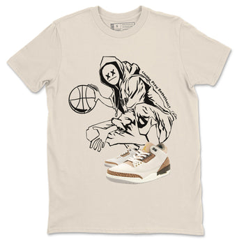 Air Jordan 3 Palomino shirt to match jordans Wanna Play Basketball sneaker tees AJ3 Palomino SNRT Sneaker Release Tees Unisex Natural 2 T-Shirt