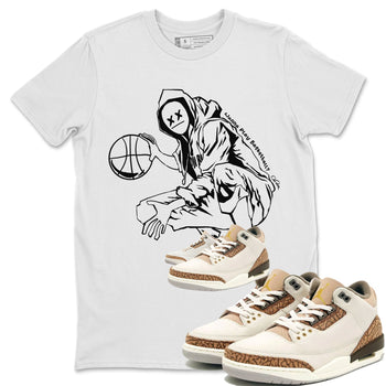 Air Jordan 3 Palomino shirt to match jordans Wanna Play Basketball sneaker tees AJ3 Palomino SNRT Sneaker Release Tees Unisex White 1 T-Shirt