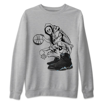 Air Jordan 7 Chambray shirt to match jordans Wanna Play Basketball sneaker tees AJ7 Chambray SNRT Sneaker Release Tees Unisex Heather Grey 2 T-Shirt