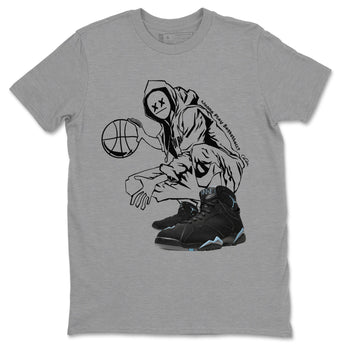 Air Jordan 7 Chambray shirt to match jordans Wanna Play Basketball sneaker tees AJ7 Chambray SNRT Sneaker Release Tees Unisex Heather Grey 2 T-Shirt
