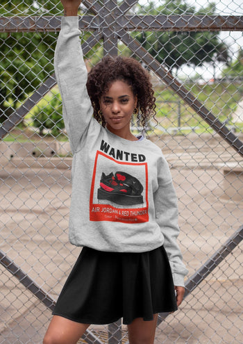 Jordan 4 Red Thunder Sneaker Match Tees Wanted Sneaker Tees Jordan 4 Red Thunder Sneaker Release Tees Unisex Shirts