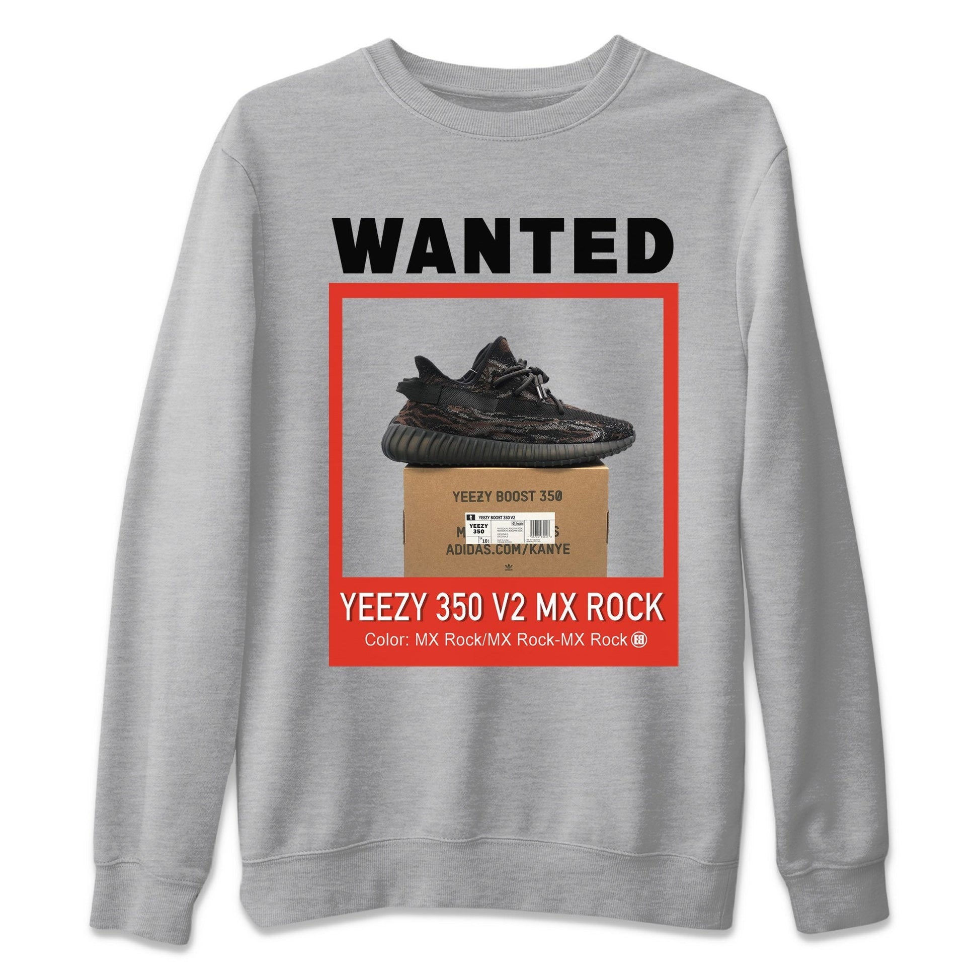 Yeezy 350 MX Rock Sneaker Match Tees Wanted Sneaker Tees Yeezy 350 MX Rock Sneaker Release Tees Unisex Shirts