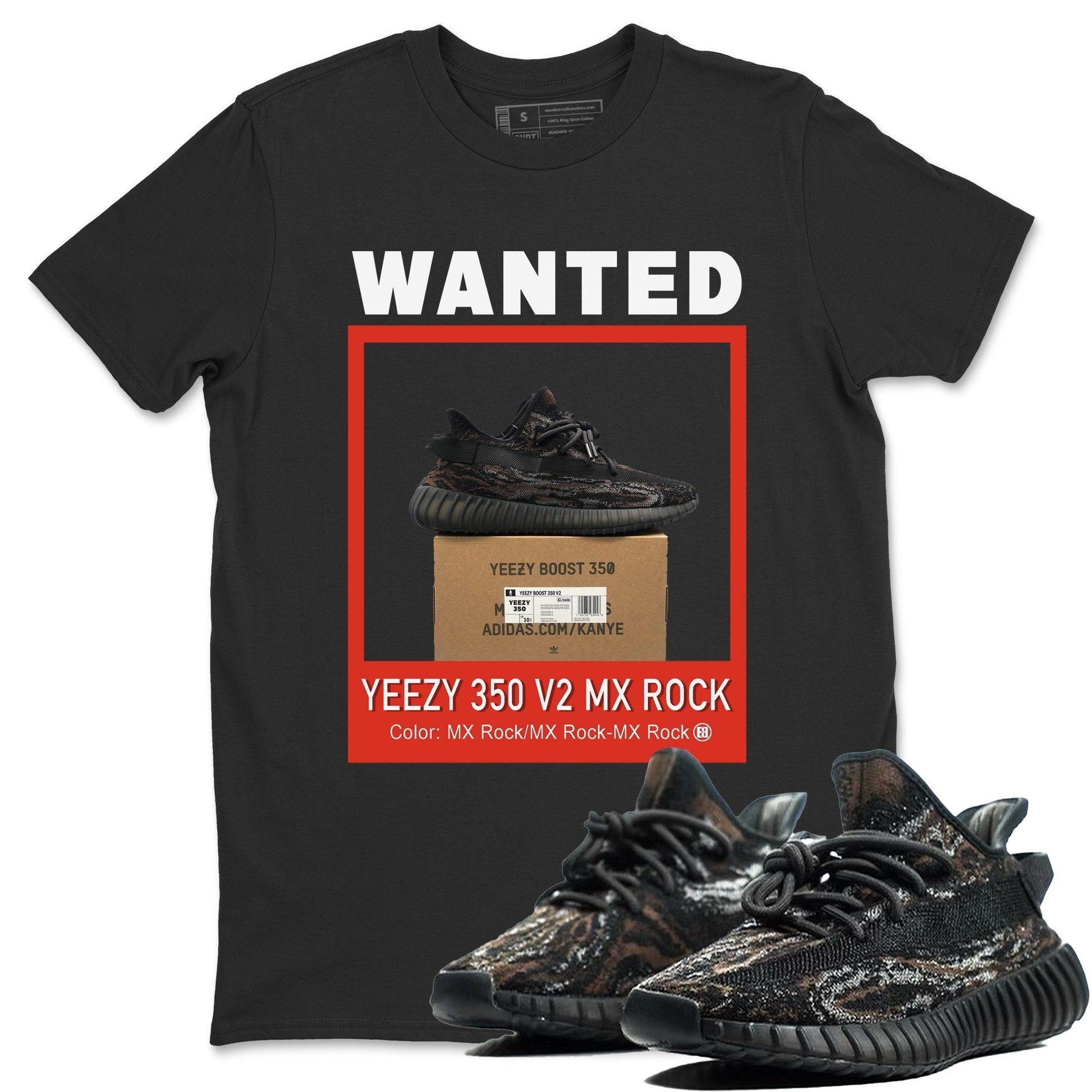 Yeezy 350 MX Rock Sneaker Match Tees Wanted Sneaker Tees Yeezy 350 MX Rock Sneaker Release Tees Unisex Shirts