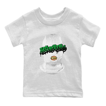 Air Jordan 1 Celtics Sneaker Match Tees Warning Sneaker Tees Air Jordan 1 Retro Celtics Sneaker Release Tees Kids Shirts White 2