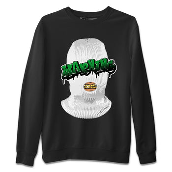 Air Jordan 1 Celtics Sneaker Match Tees Warning Sneaker Tees Air Jordan 1 Retro Celtics Sneaker Release Tees Unisex Shirts Black 2