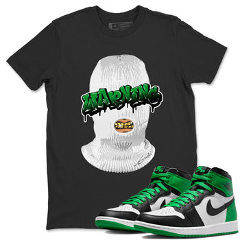 Air Jordan 1 Celtics Sneaker Match Tees Warning Sneaker Tees Air Jordan 1 Retro Celtics Sneaker Release Tees Unisex Shirts Black 1