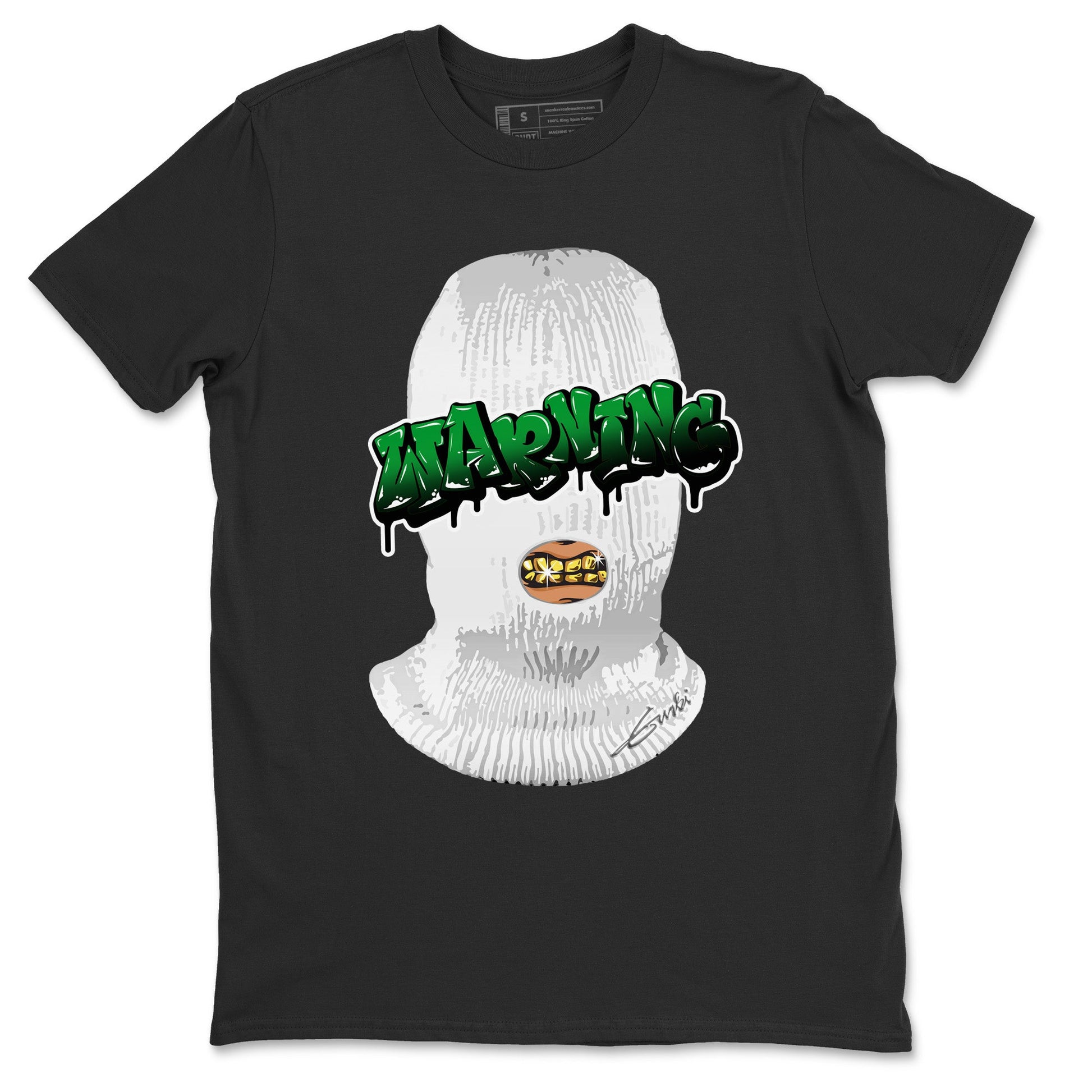 Air Jordan 1 Celtics Sneaker Match Tees Warning Sneaker Tees Air Jordan 1 Retro Celtics Sneaker Release Tees Unisex Shirts Black 2