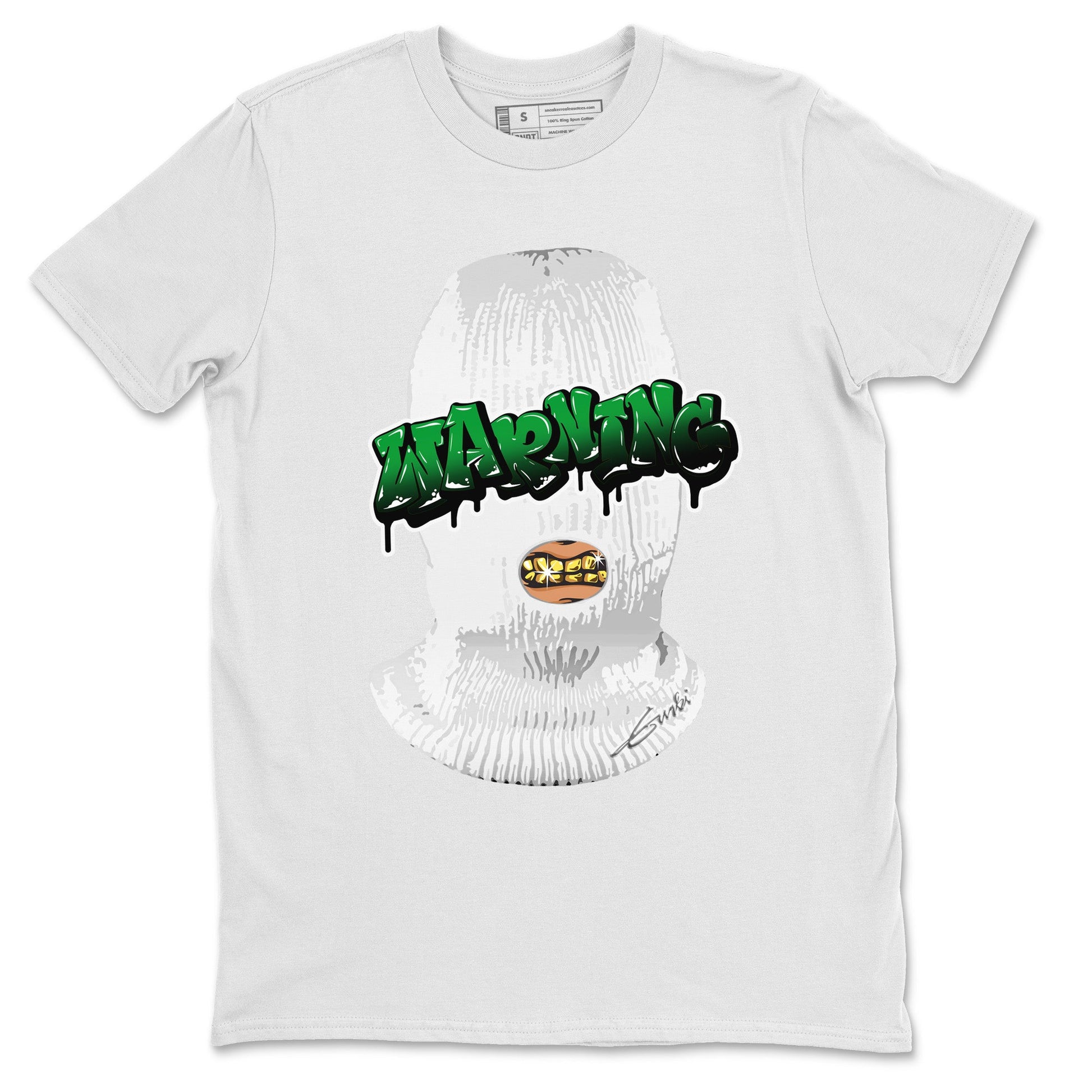 Air Jordan 1 Celtics Sneaker Match Tees Warning Sneaker Tees Air Jordan 1 Retro Celtics Sneaker Release Tees Unisex Shirts White 2
