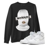 Jordan 1 Neutral Grey Sneaker Match Tees Warning Sneaker Tees Jordan 1 Neutral Grey Sneaker Release Tees Unisex Shirts