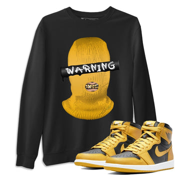 Jordan 1 Pollen Sneaker Match Tees Warning Sneaker Tees Jordan 1 Pollen Sneaker Release Tees Unisex Shirts