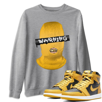 Jordan 1 Pollen Sneaker Match Tees Warning Sneaker Tees Jordan 1 Pollen Sneaker Release Tees Unisex Shirts