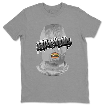 Air Jordan 13 Black Flint Sneaker Match Tees Warning Sneaker Tees Air Jordan 13 Black Flint Sneaker Release Tees Unisex Shirts Heather Grey 2