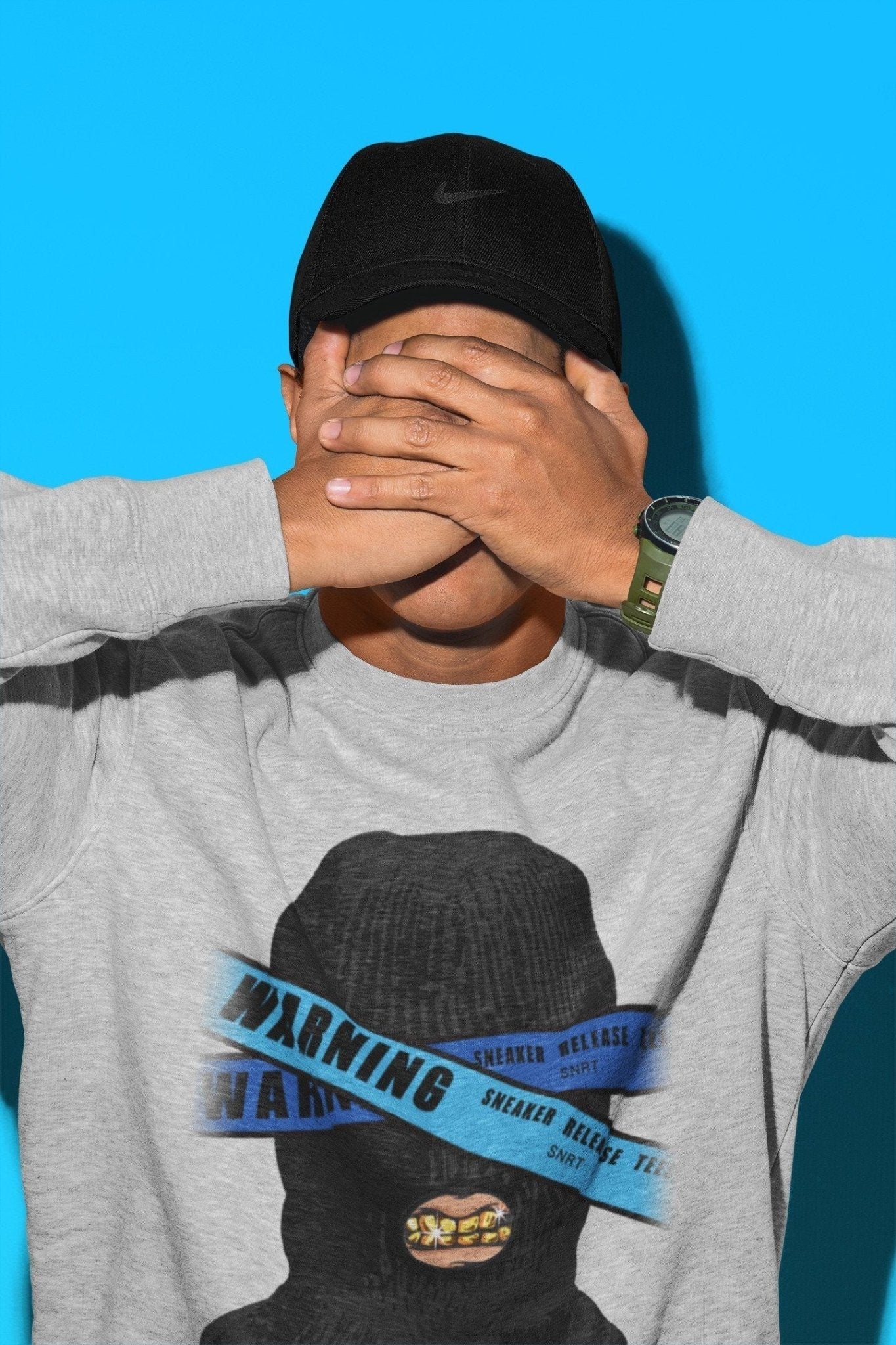 Jordan 2 OFF-WHITE Black Blue Sneaker Match Tees Warning Sneaker Tees Jordan 2 OFF-WHITE Black Blue Sneaker Release Tees Unisex Shirts